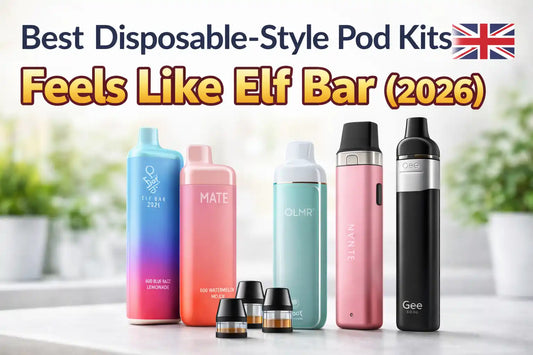 Best Disposable-Style Pod Kits UK (Feels Like Elf Bar)