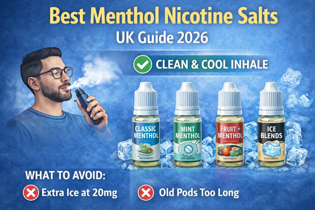 Best Menthol Nicotine Salts UK (2026 Guide)