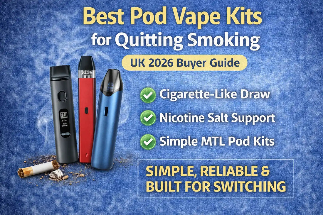 Best Pod Vape Kits for Quitting Smoking UK (2026 Buyer Guide) Vape Sales Best Pod Vape Kits for Quitting Smoking UK (2026 Buyer Guide) Vape Sales
