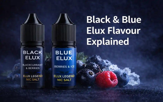 Black & Blue Elux Flavour Explained (Taste + Nic Salt Option)
