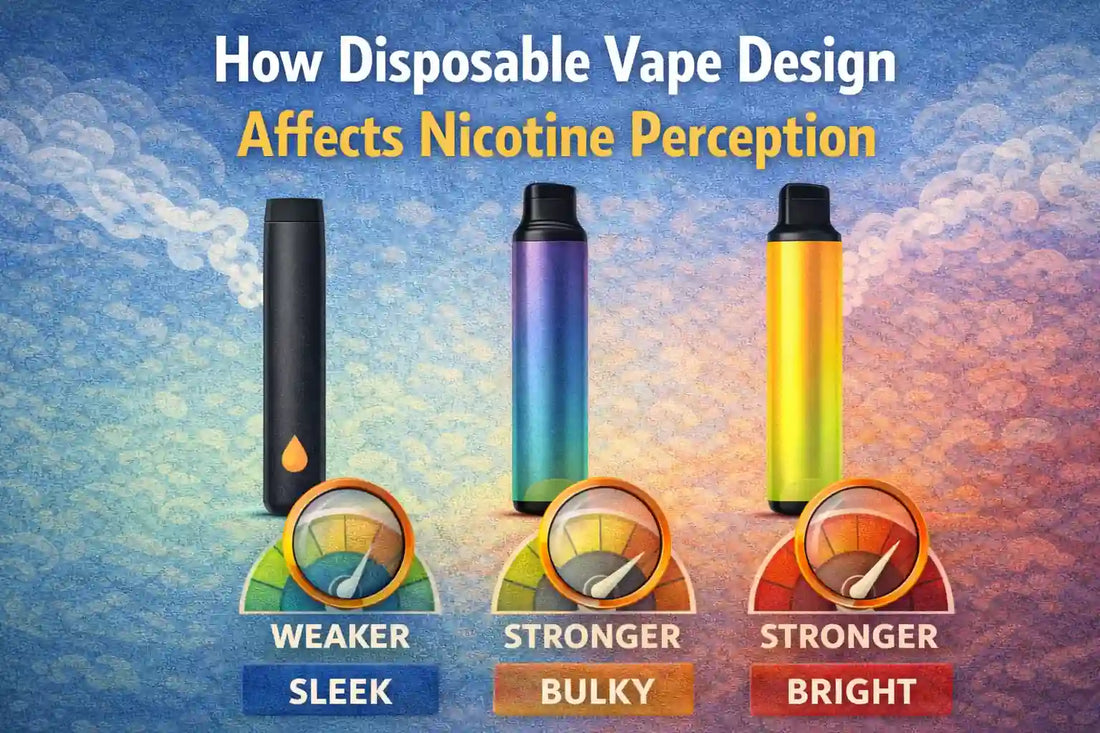 How Disposable Vape Design Affects Nicotine Perception