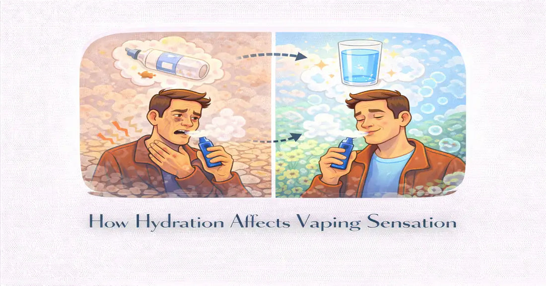 How Hydration Affects Vaping Sensation