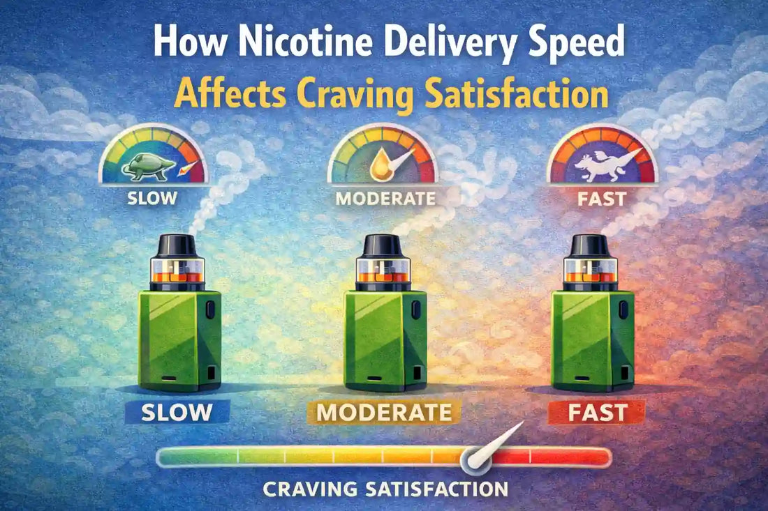 How Nicotine Delivery Speed Affects Craving Satisfaction