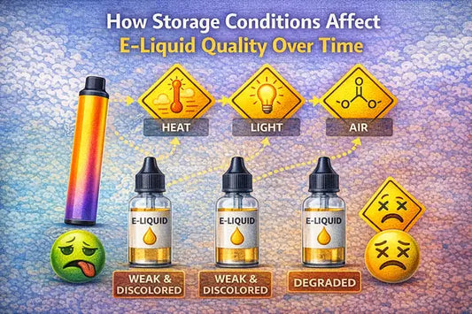 How Storage Conditions Affect E-Liquid Quality Over Time