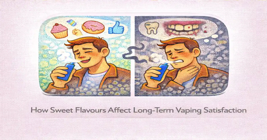 Reward Process Vaping How Sweet Flavours Affect Long-Term Vaping Satisfaction – Vape Sales