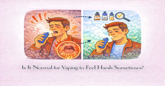 Is It Normal for Vaping to Feel Harsh Sometimes?