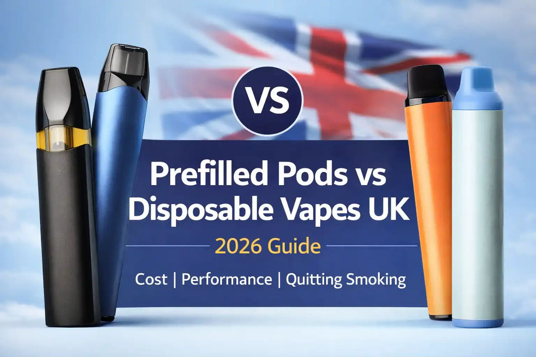 Prefilled Pods vs Disposable Vapes UK (2026 Guide) Vape Sales Prefilled Pods vs Disposable Vapes UK (2026 Guide) Vape Sales