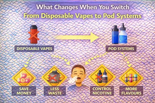 What Changes When You Switch From Disposable Vapes to Pod Systems
