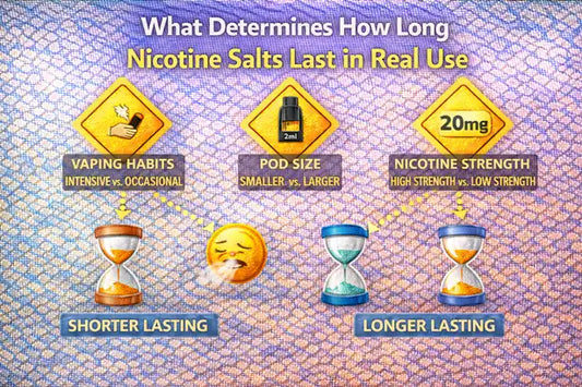 What Determines How Long Nicotine Salts Last in Real Use