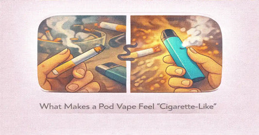 What Makes a Pod Vape Feel “Cigarette-Like”