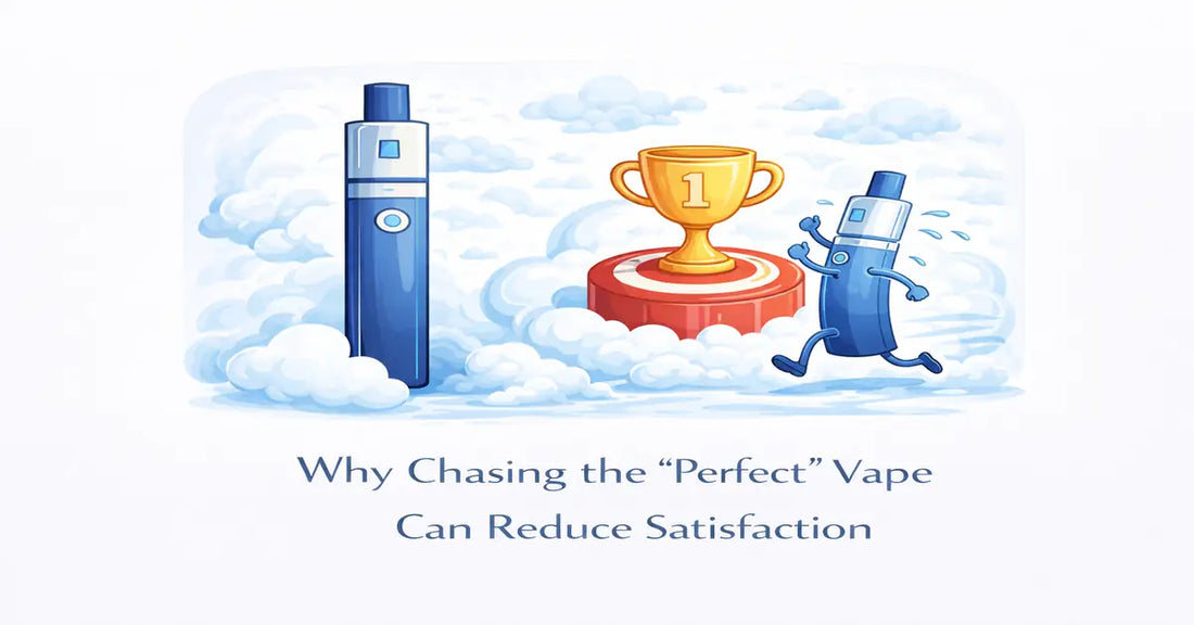 Why Chasing the “Perfect” Vape Can Reduce Satisfaction