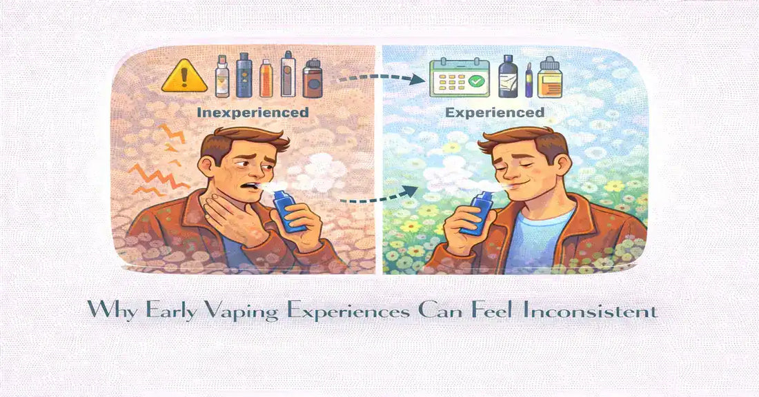 Why Early Vaping Experiences Can Feel Inconsistent
