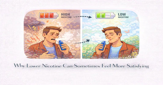 Why Lower Nicotine Can Sometimes Feel More Satisfying