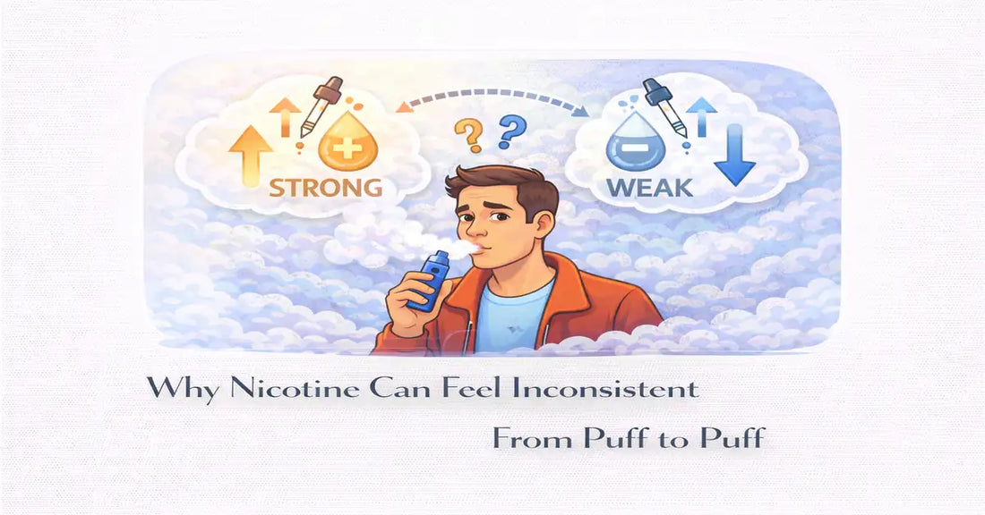 Why Nicotine Can Feel Inconsistent From Puff to Puff