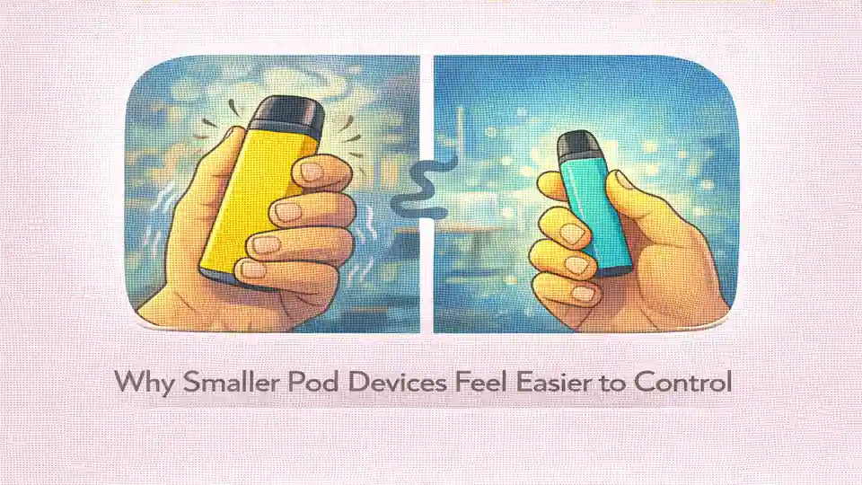 Why Smaller Pod Devices Feel Easier to Control