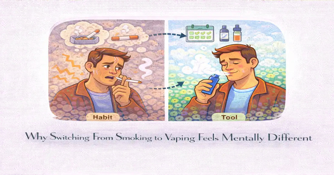 Why Switching From Smoking to Vaping Feels Mentally Different