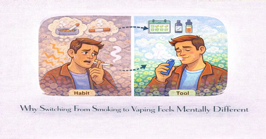 Why Switching From Smoking to Vaping Feels Mentally Different