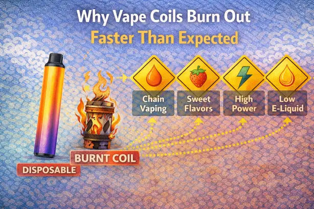 Why Vape Coils Burn Out Faster Than Expected