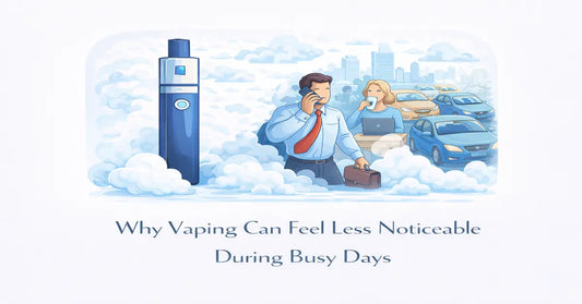 Why Vaping Can Feel Less Noticeable During Busy Days