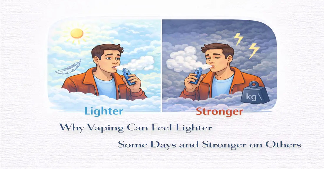 Why Vaping Can Feel Lighter Some Days and Stronger on Others