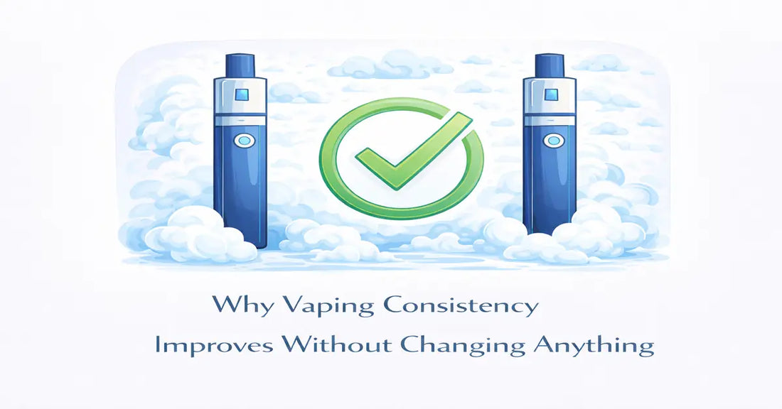 Why Vaping Consistency Improves Without Changing Anything
