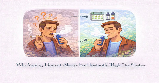 Why Vaping Doesn’t Always Feel Instantly “Right” for Smokers