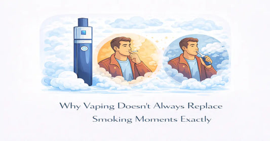 Why Vaping Doesn’t Always Replace Smoking Moments Exactly