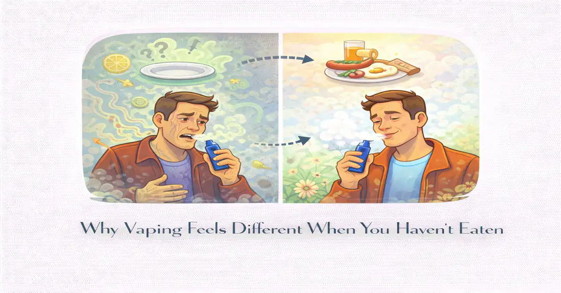 Why Vaping Feels Different When You Haven’t Eaten