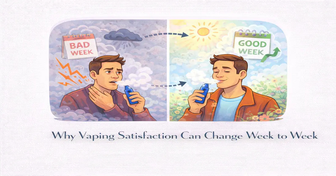 Why Vaping Satisfaction Can Change Week to Week