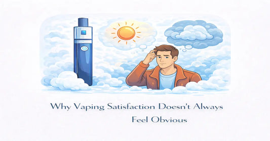 Why Vaping Satisfaction Doesn’t Always Feel Obvious