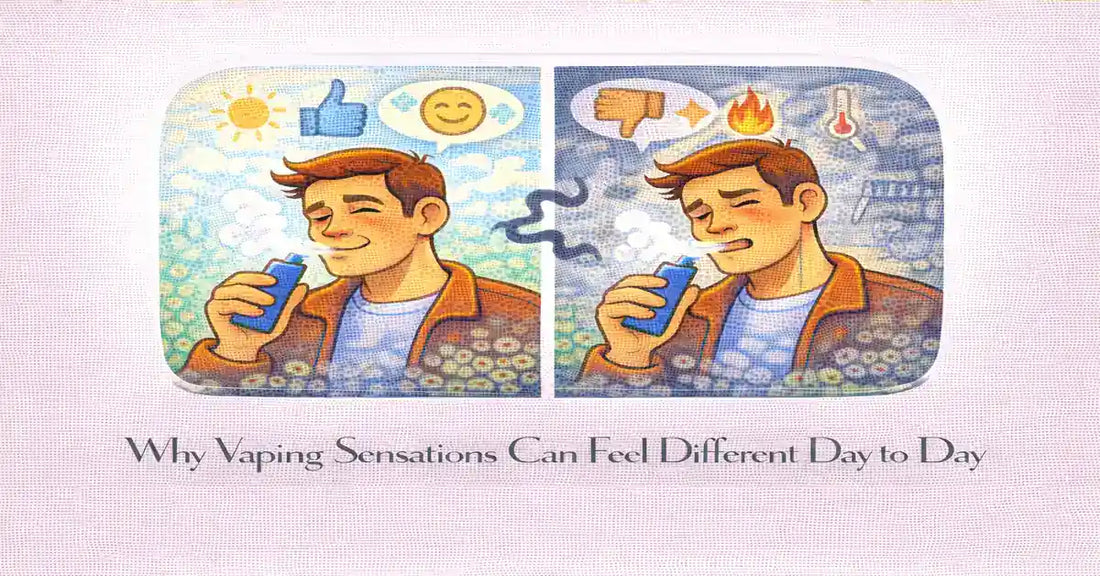 Why Vaping Sensations Can Feel Different Day to Day