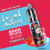 Legal Monkey 9k Disposable Vape £8.99