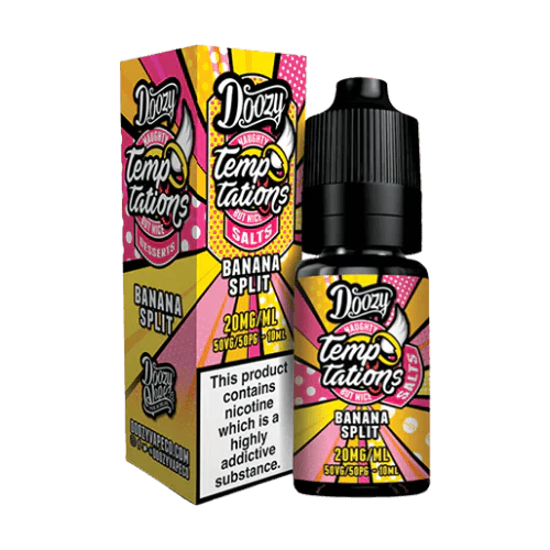 Doozy Temptation Nic Salt Box Of 10 - Vaperdeals