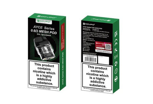 Dovpo Ayce Pro Replacement Pods (Pack of 3)