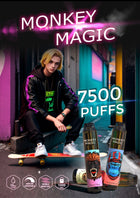 Monkey Magic 7500 Puffs by TasteFog  Re-chargeable | Vapes UK - £2.99
