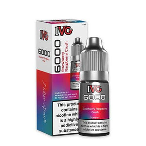 IVG 6000 Nic Salt 10ml Bottle Box of 10 - Vaperdeals