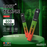 Lost Temple 600 Puffs Disposable Vape Device Kit Box of 10 - Vaperdeals