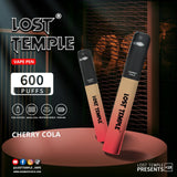 Lost Temple 600 Puffs Disposable Vape Device Kit Box of 10 - Vaperdeals