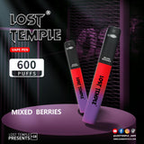 Lost Temple 600 Puffs Disposable Vape Device Kit Box of 10 - Vaperdeals