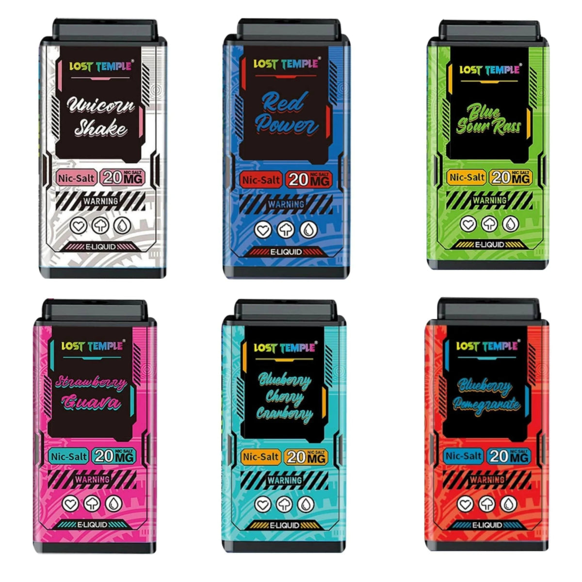 Lost Temple Replacement Pod - 20mg