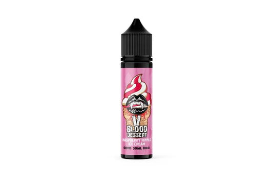 Vampire Blood Dessert - Raspberry Ripple Ice Cream - 50ml