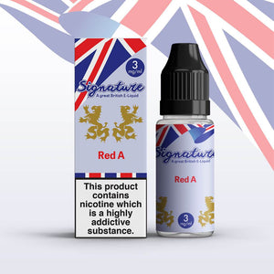 Signature - Red A - 10ml (Pack of 10) - Vaperdeals