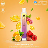 Hayati Crystal Mini Pro 600 Disposable Vape Puff Bar Pod Box of 10